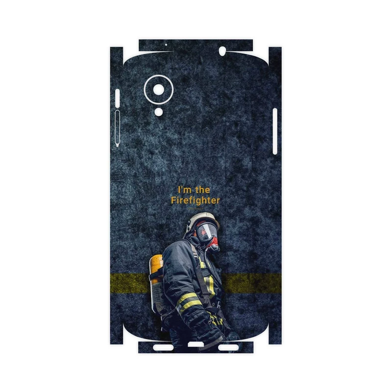 برچسب پوششی ماهوت مدل Firefighter-FullSkin مناسب برای گوشی موبایل گوگل Nexus 5