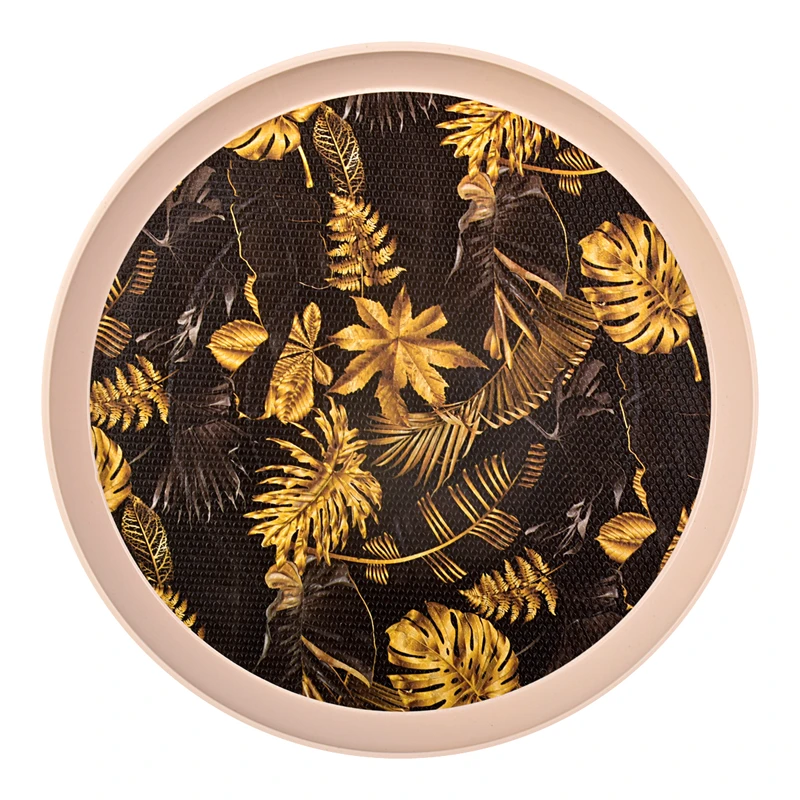 سینی بدون دسته مهروز مدل 6003 برگ سایز 36×36 سانتی متر