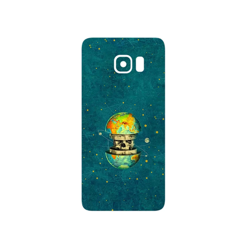 برچسب پوششی ماهوت مدل Collage of Earth Face مناسب برای گوشی موبایل سامسونگ Galaxy S6 Edge