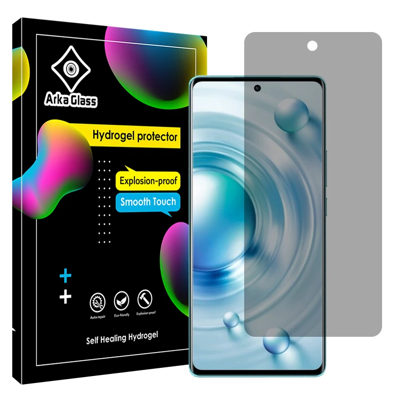 محافظ صفحه نمایش حریم شخصی آرکا گلس مدل Tough مناسب برای گوشی موبایل ویوو X80