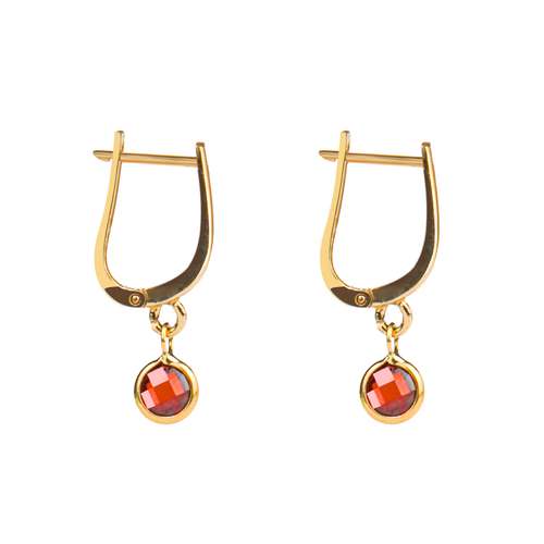گوشواره طلا 18 عیار زنانه ریسه گالری مدل 3041