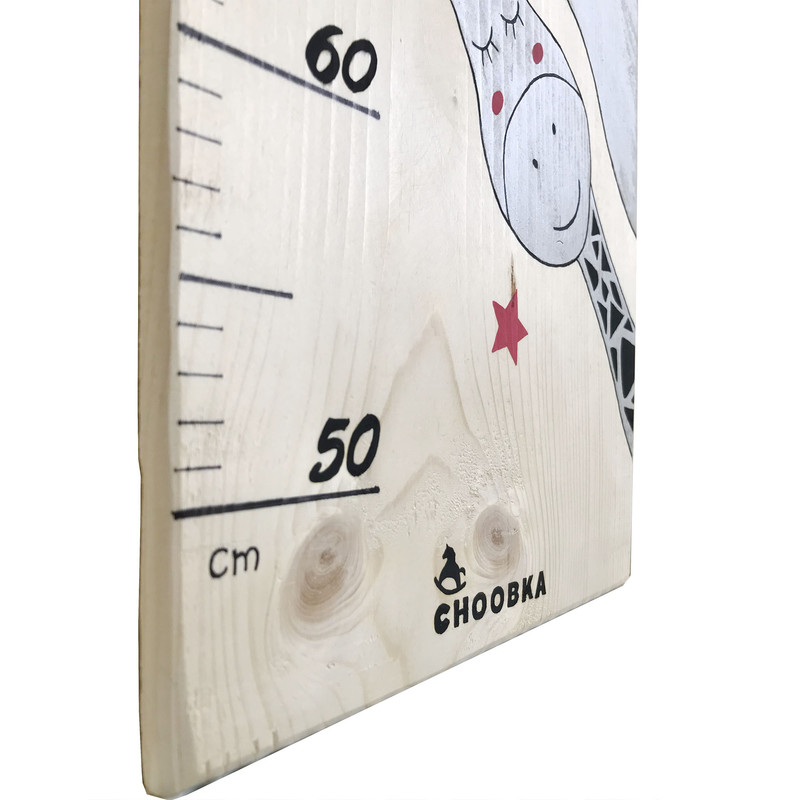 متر اندازه گیری کودک چوبکا طرح حیوانات