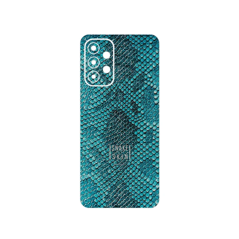 برچسب پوششی ماهوت مدل Blue Snake Skin مناسب برای گوشی موبایل سامسونگ Galaxy A23