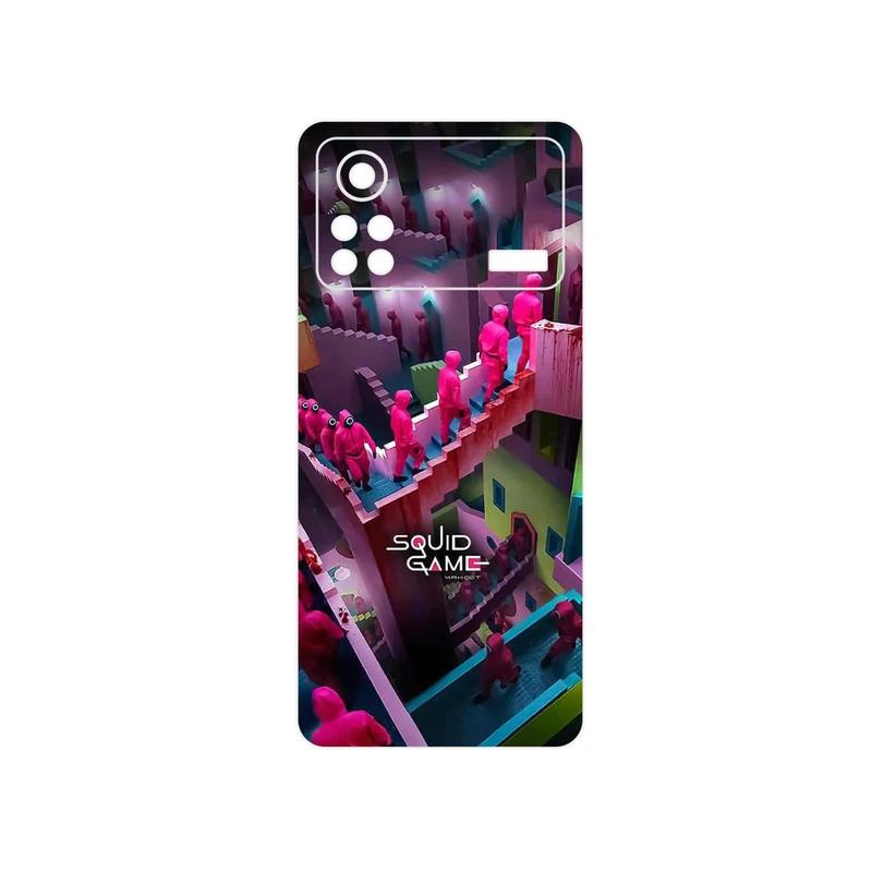 برچسب پوششی ماهوت مدل Squid Game مناسب برای گوشی موبایل شیائومی Poco X4 Pro 5G