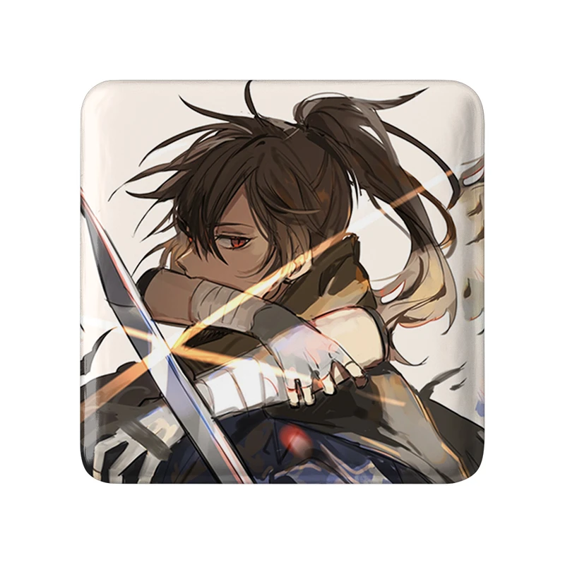 پیکسل خندالو طرح هیاکیمارو انیمه دورورو مدل مربعی کد 33649