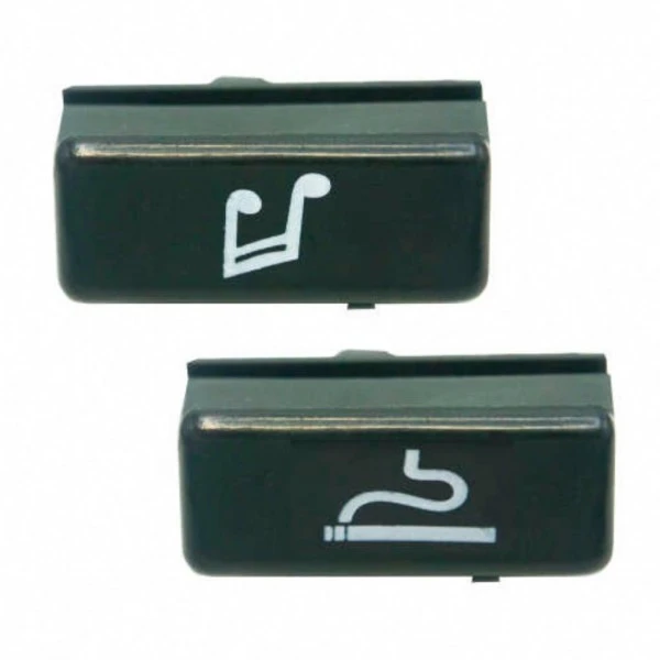 کلید پنل ضبط و جاسیگاری خودرو وارون مدل P-103&104 مناسب برای پژو405 بسته 2 عددی