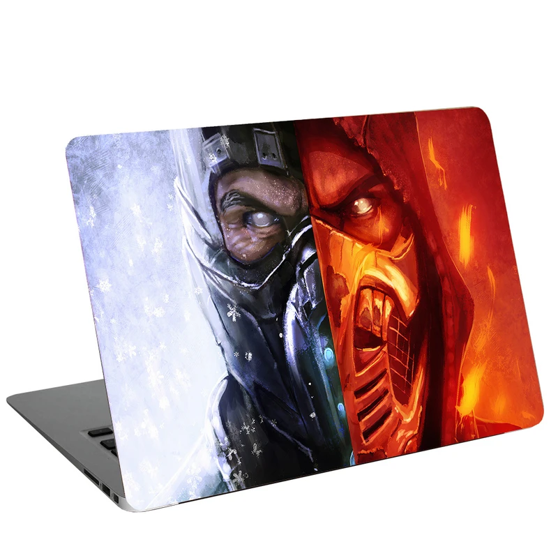 استیکر لپ تاپ طرح Scorpion Mortal Kombat کد C-172 مناسب برای لپ تاپ 15.6 اینچ