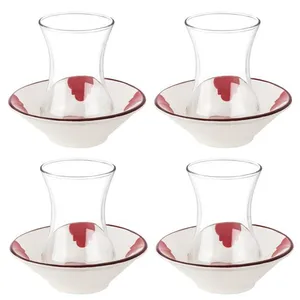 سرویس چای خوری 8 پارچه مادام کوکو مدل Vıe Rouge Oıseau