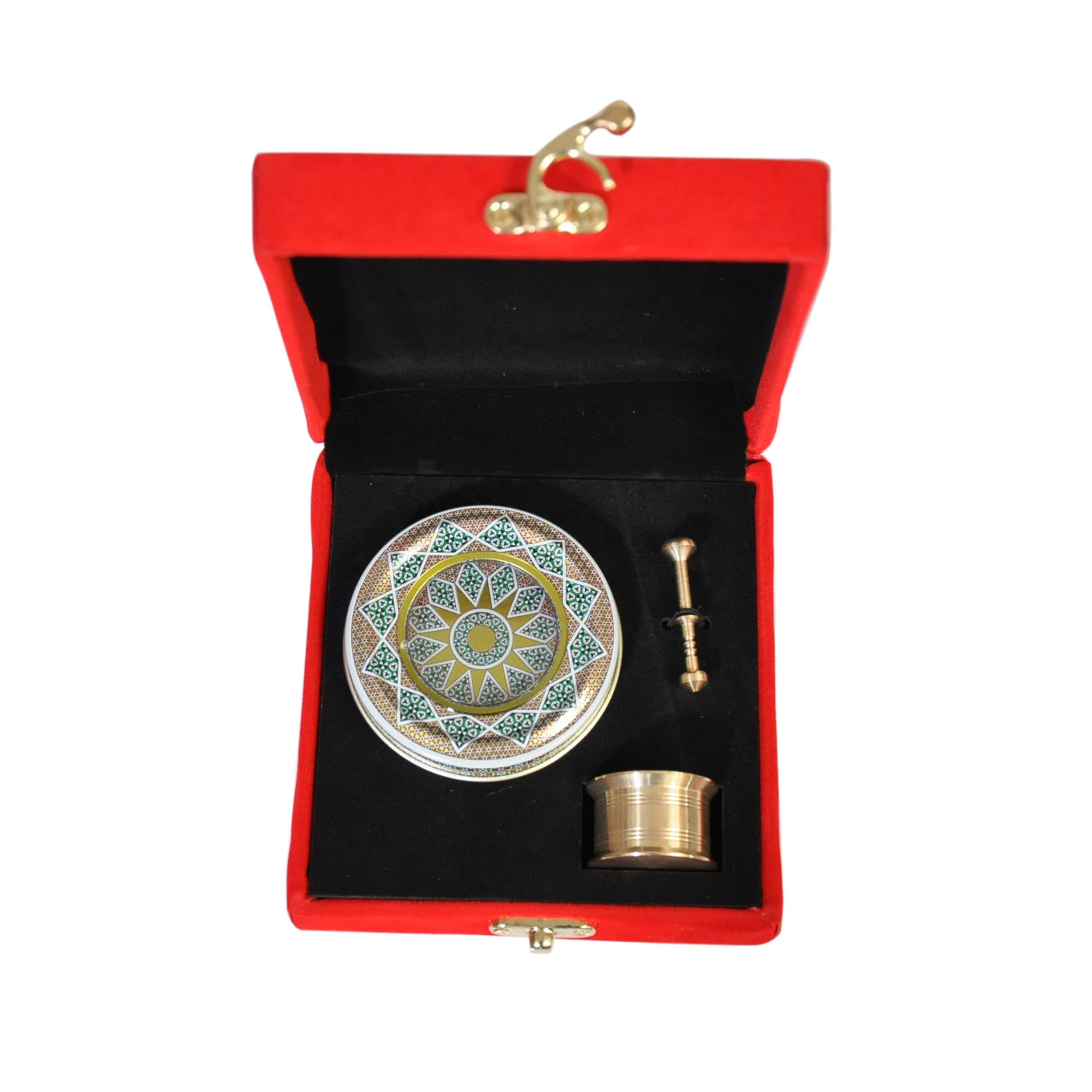 ظرف زعفران کد a 2001 به همراه هاون