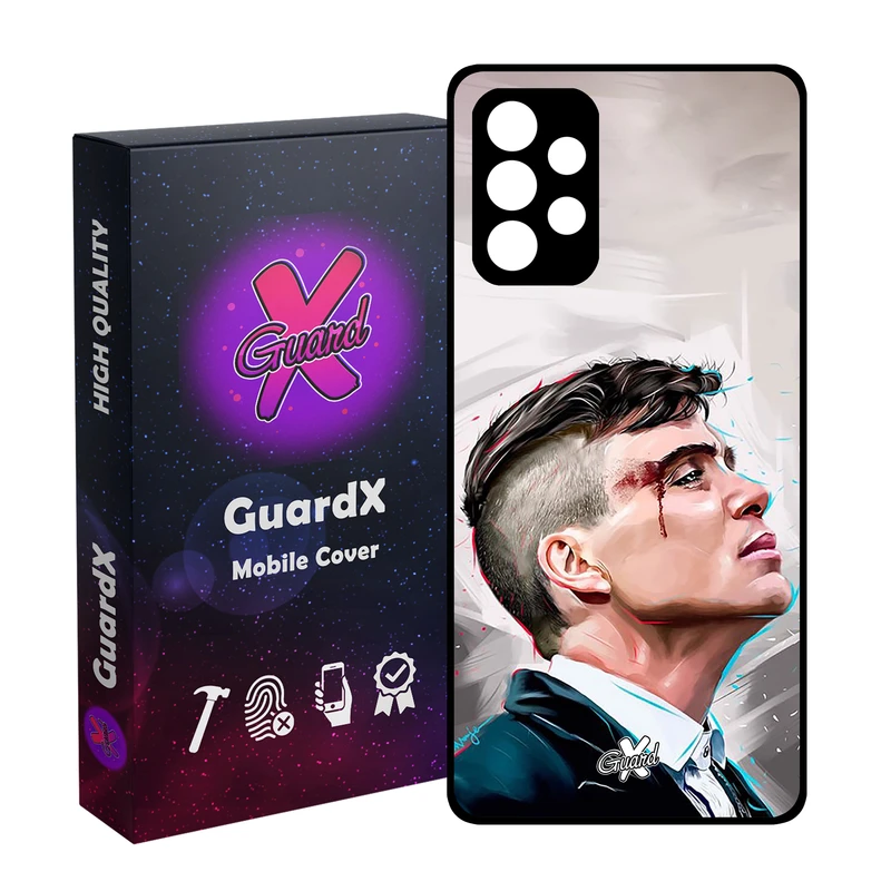 کاور گارد ایکس طرح Peaky Blinders مدل Glass10032 مناسب برای گوشی موبایل سامسونگ Galaxy A73