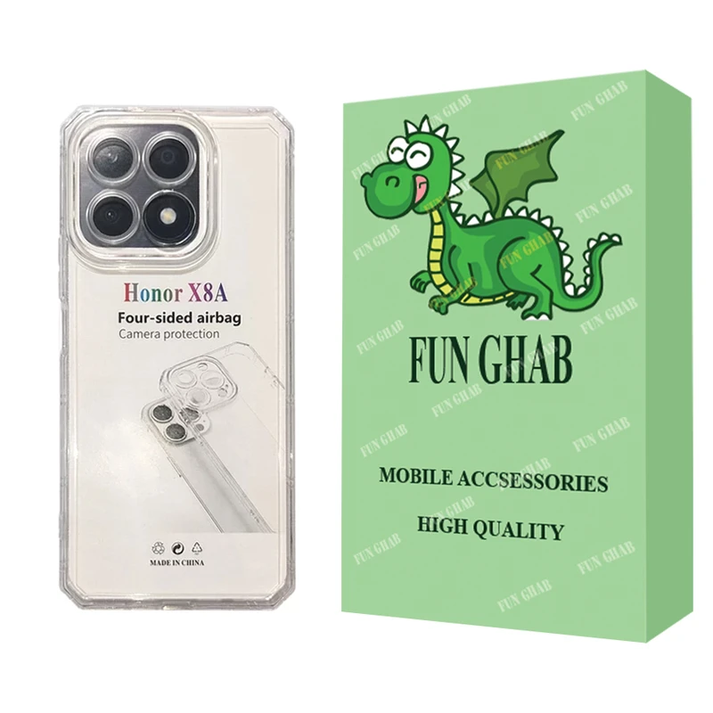 کاور فان قاب مدل ژله ای مناسب برای گوشی موبایل هوآوی X8a