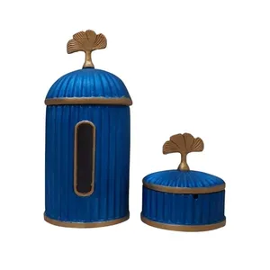 جای دستمال کاغذی مدل استوانه به همراه شکلات خوری