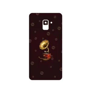 MAHOOT Gramophone Nostalgia Cover Sticker for Samsung Galaxy A8 Plus 2018