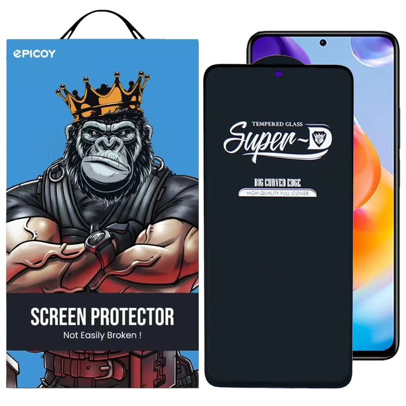 محافظ صفحه نمایش اپیکوی مدل Super 5D مناسب برای گوشی موبایل شیائومی Redmi Note 11 Pro Plus 5G/Note 11E Pro/Note 11 Pro 4G/Note 11 Pro 5G/Note 10 Pro Max / Note 10 Pro