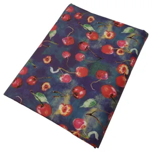رومیزی رزین تاژ طرح گیلاس مدل مربع کد 70