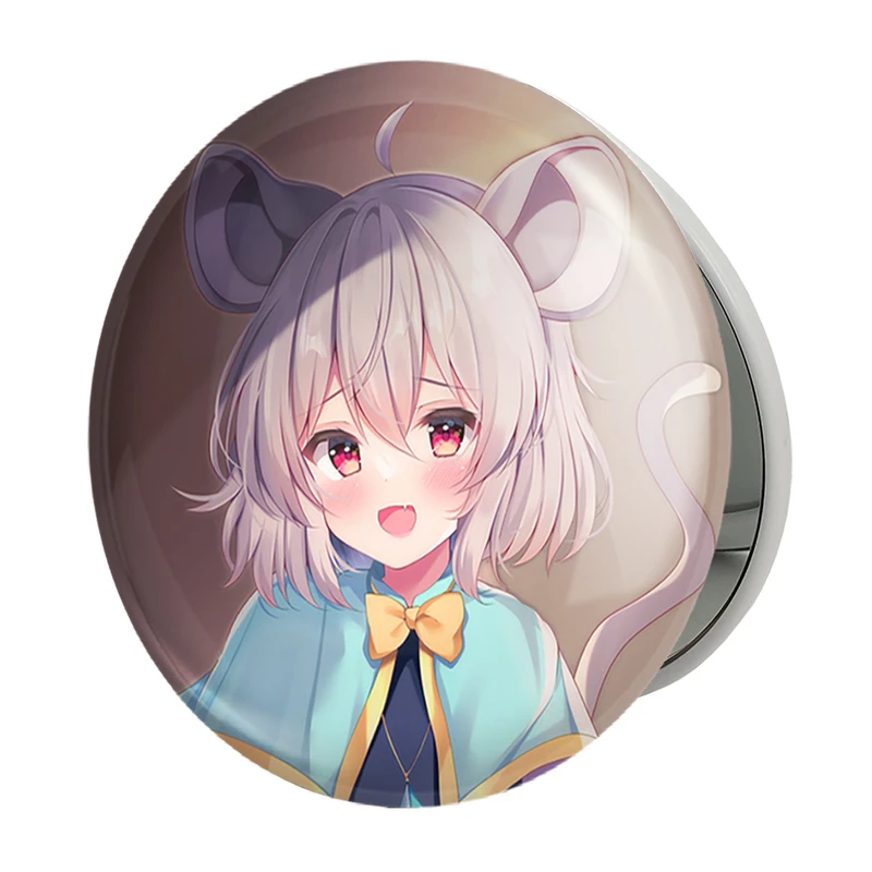 آینه جیبی خندالو طرح بازی توهو (Touhou) مدل تاشو کد 35760