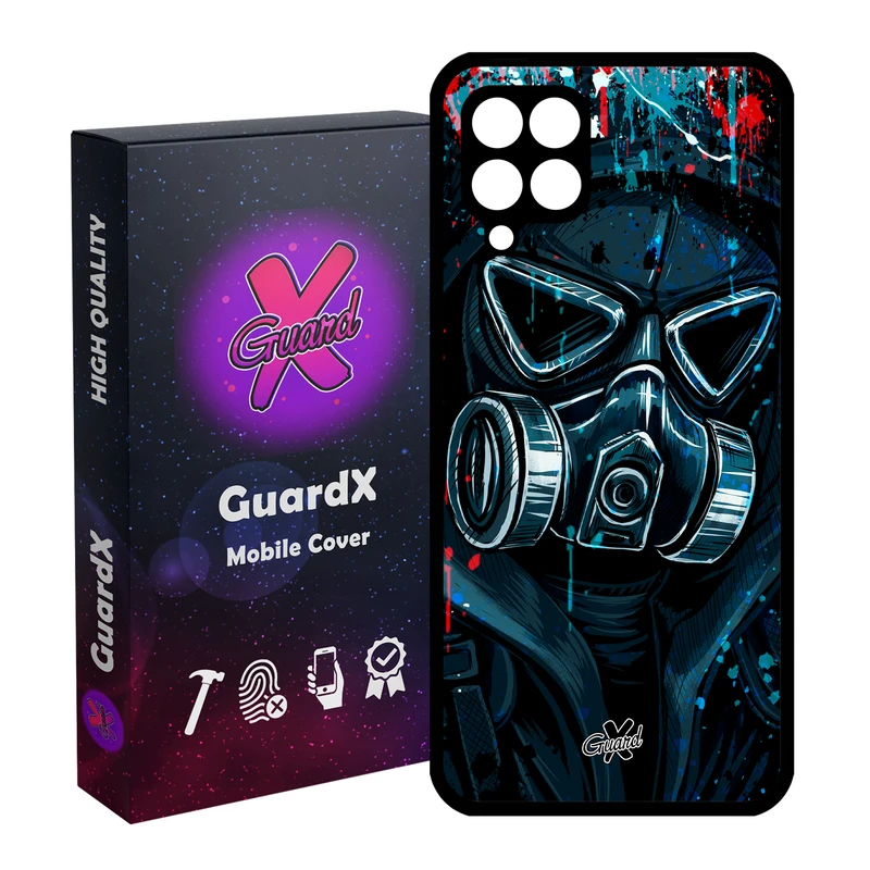 کاور گارد ایکس طرح Mask مدل Glass10170 مناسب برای گوشی موبایل سامسونگ Galaxy A12