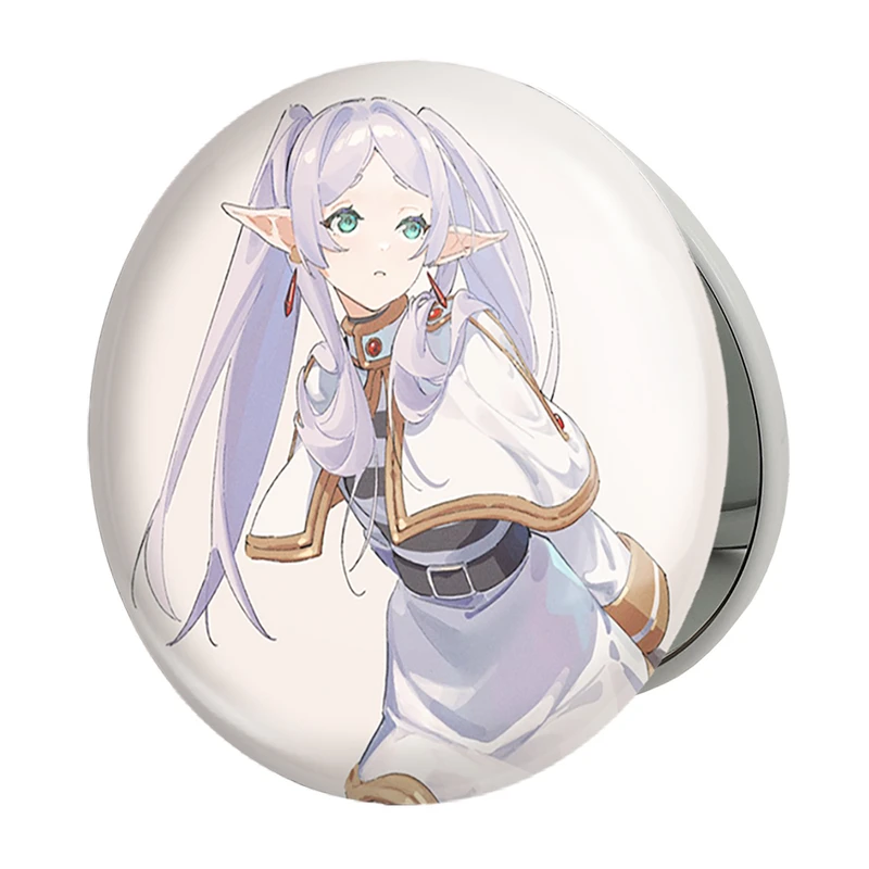 آینه جیبی خندالو طرح انیمه فریرن (Frieren) مدل تاشو کد 33946