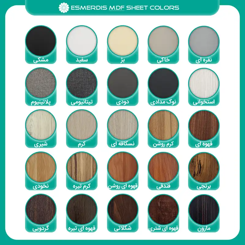 میز تحریر اسمردیس مدل T126 - MDF