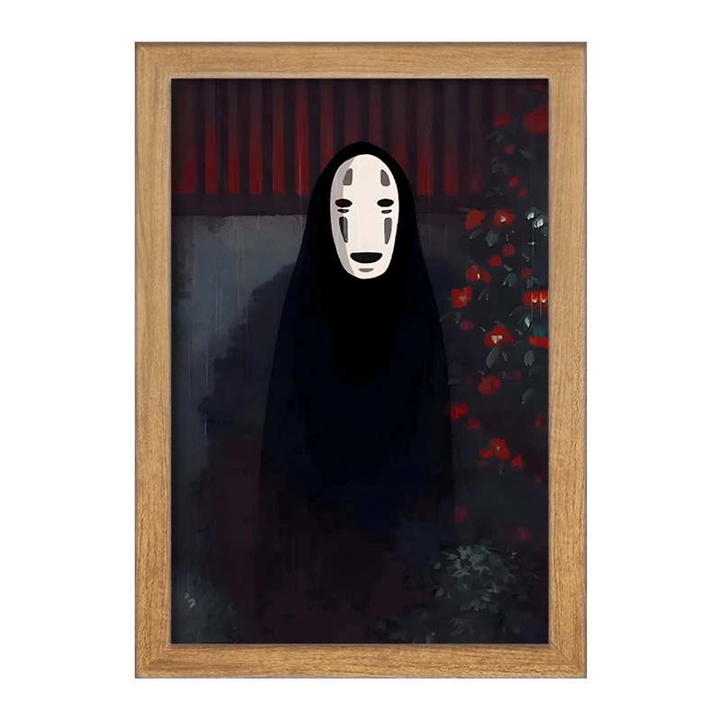 تابلو خندالو مدل انیمه شهر اشباح (Spirited Away) کد F3475