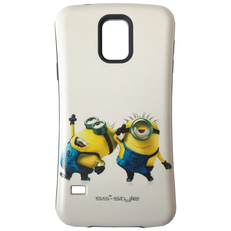 کاور مدل 360 درجه ضد ضربه کد 8-0 طرح مینیون ها مناسب برای گوشی موبایل سامسونگ Galaxy S5