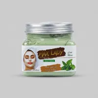 ماسک صورت مکس لیدی مدل نعناع حجم 300 میلی&zwnj;لیتر، آبرسان، روشن&zwnj;کننده، ضد لک و چین و چروک، پاک&zwnj;کننده چربی اضافه، سفت&zwnj;کننده پوست