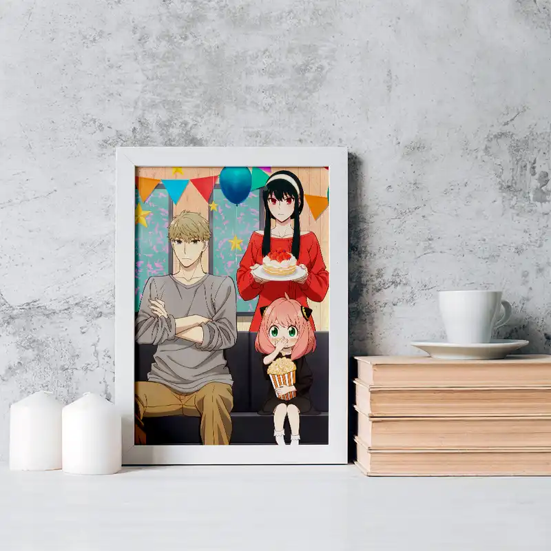 تابلو خندالو مدل خانواده فورجر انیمه اسپای ایکس فمیلی کد 15573