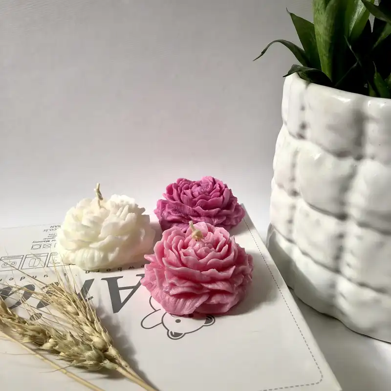 شمع شناور مدل گل آلاله بسته 2 عددی