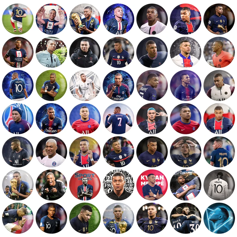 مگنت خندالو مدل کیلیان امباپه Kylian Mbappe کد 126 مجموعه 49 عددی