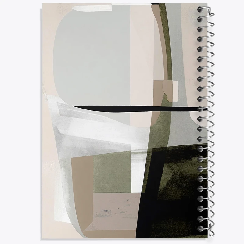 دفتر مشق 100 برگ خندالو طرح دکوراتیو (decorative) کد F1935