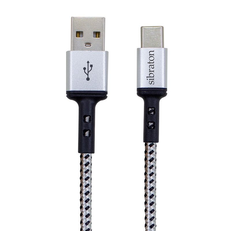 کابل تبدیل USB به USB-C سیبراتون مدل S224C طول 1.1 متر