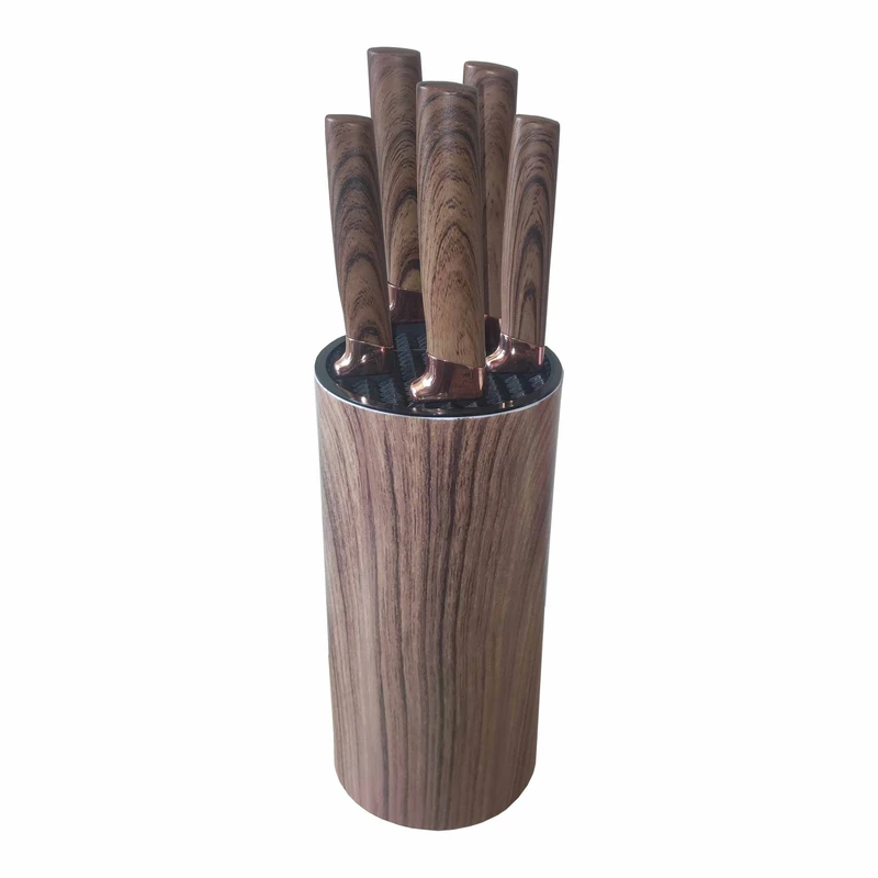 ست چاقو آشپزخانه 6 پارچه بابسن مدل Cylinder Cutterbed