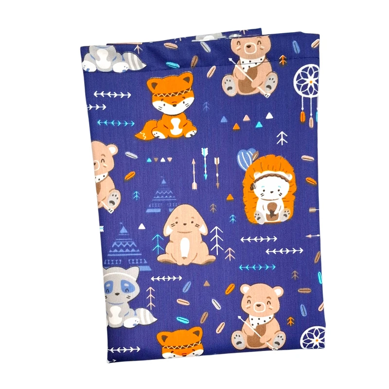 ملحفه نخ ویسکوز مدل سرخپوست یک نفره سایز 180x80 سانتی‌متر