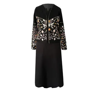 ست کت و سارافون زنانه مدل شکوفه