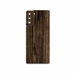 MAHOOT Dark-Walnut-Wood Cover Sticker for Samsung Galaxy S21 Plus 5G
