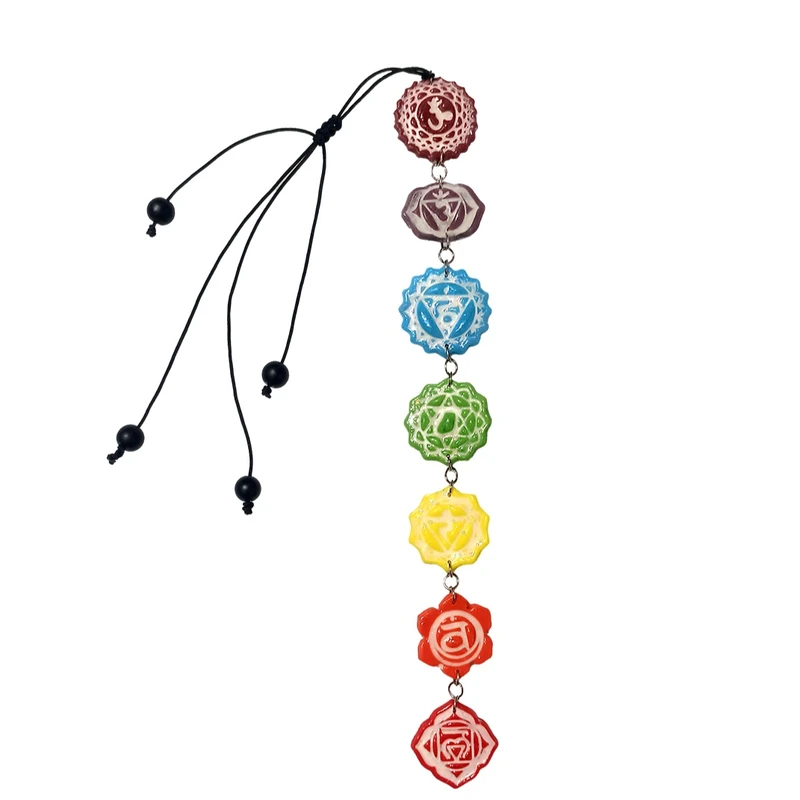 آویز تزئینی خودرو مدل آویز هفت چاکرا