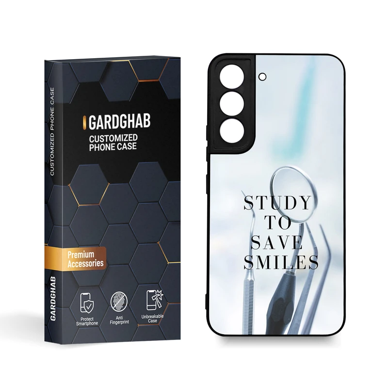 کاور گارد قاب مدل تکست مناسب برای گوشی موبایل سامسونگ Galaxy S22