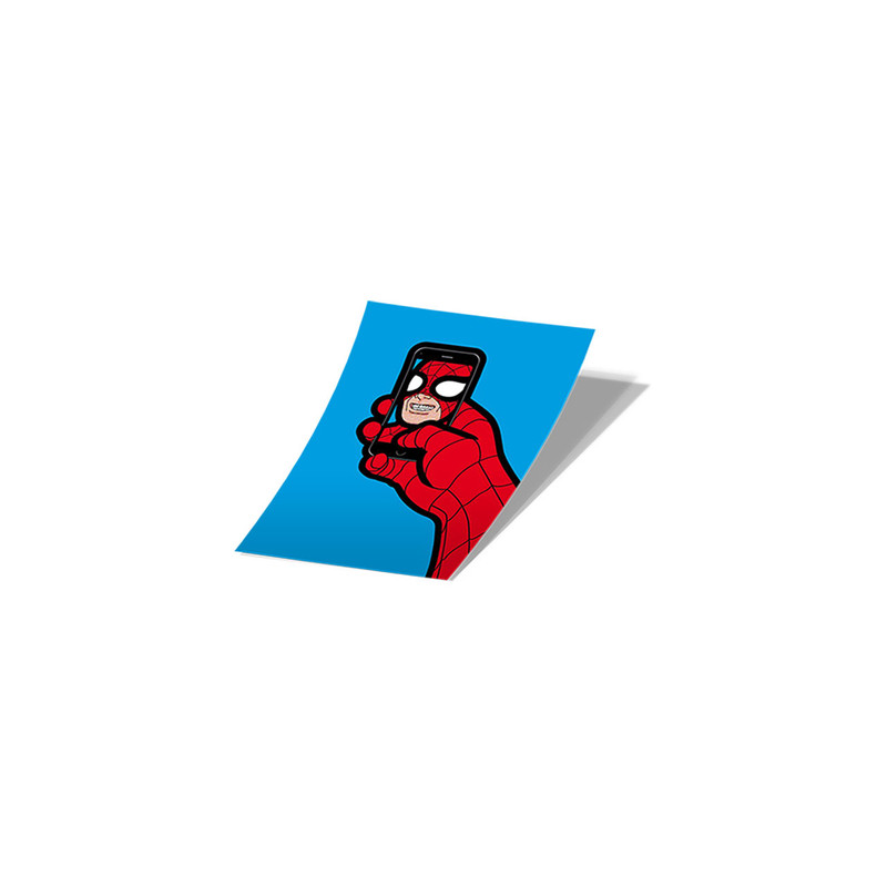 استیکر تزئینی موبایل و تبلت لولو مدل مرد عنکبوتی SPIDERMAN کد 416