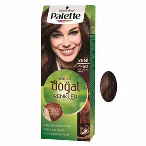 کیت رنگ مو پلت سری dogal شماره 60-4 حجم 50 میلی لیتر رنگ قهوه ای شکلاتی