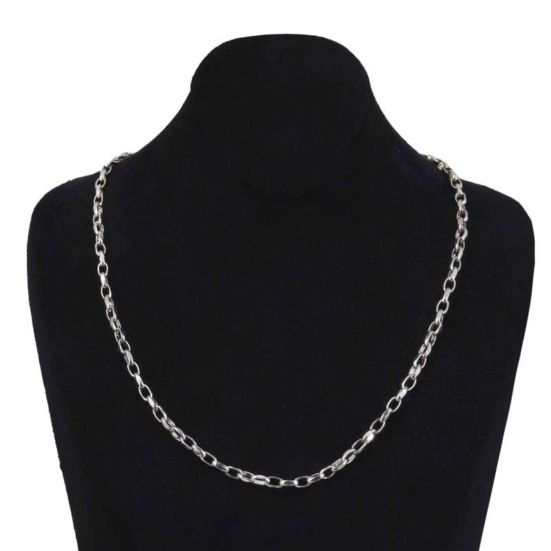 زنجیر نقره مردانه مدل کابلی مدرن وارداتی کد ZR-121 زنجیر نقره مردانه مدل کابلی مدرن وارداتی کد ZR-121