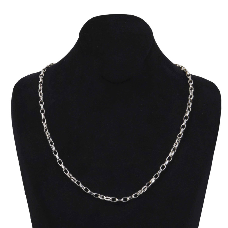 زنجیر نقره مردانه مدل کابلی مدرن وارداتی کد ZR-121 زنجیر نقره مردانه مدل کابلی مدرن وارداتی کد ZR-121