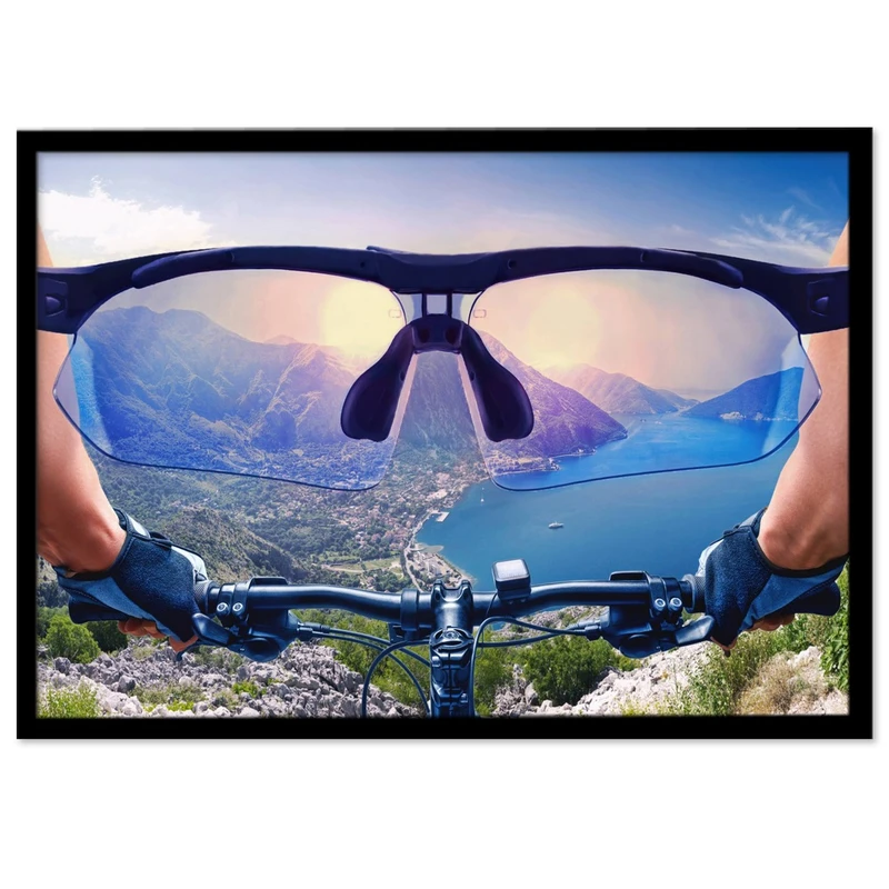 تابلو بکلیت طرح عینک مدل B-14763