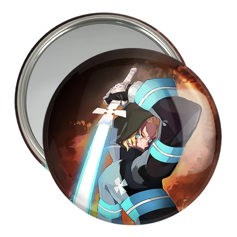 آینه جیبی خندالو مدل آرتور انیمه نیروی آتش کد 32248