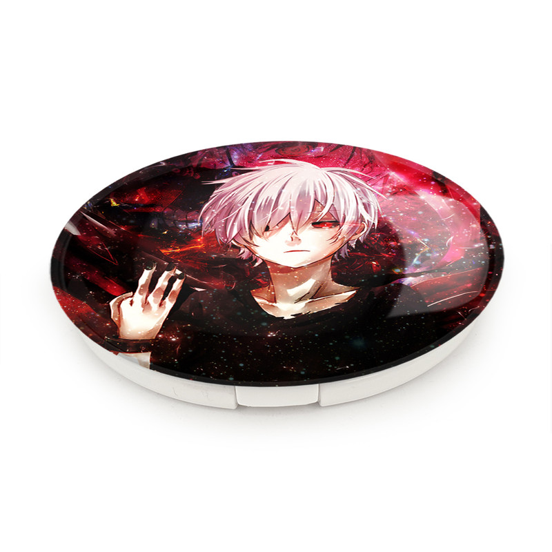 آینه جیبی خندالو طرح کانکی کن انیمه توکیو غول Tokyo Ghoul مدل تاشو کد 11911