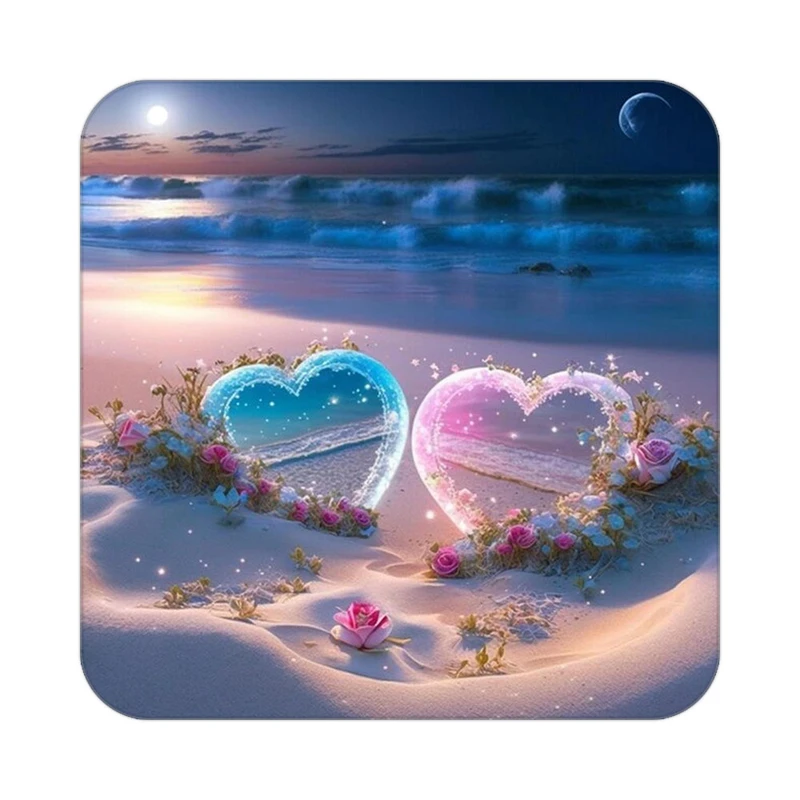 زیر لیوانی کاکتی مدل عاشقانه کد mp13827