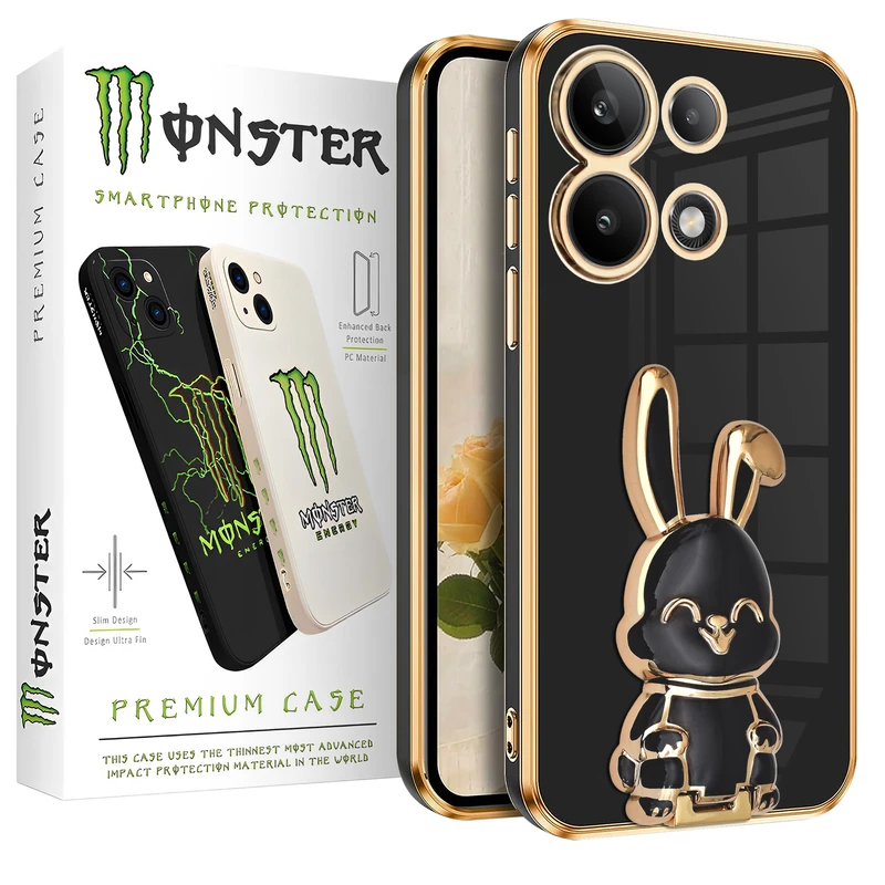 کاور مانستر مدل Magic rabbit-1 مناسب برای گوشی موبایل شیائومی Poco M6 Pro 4G / Redmi Note 13 Pro 4G