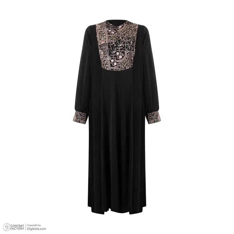 مانتو زنانه مدل عبایی شراره تافته ابریشم