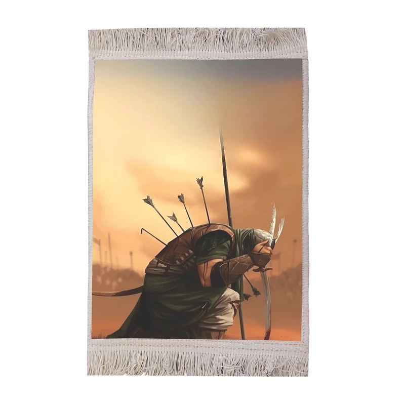 تابلو فرش ماشینی طرح محرم امام حسین (ع) کد FR 135