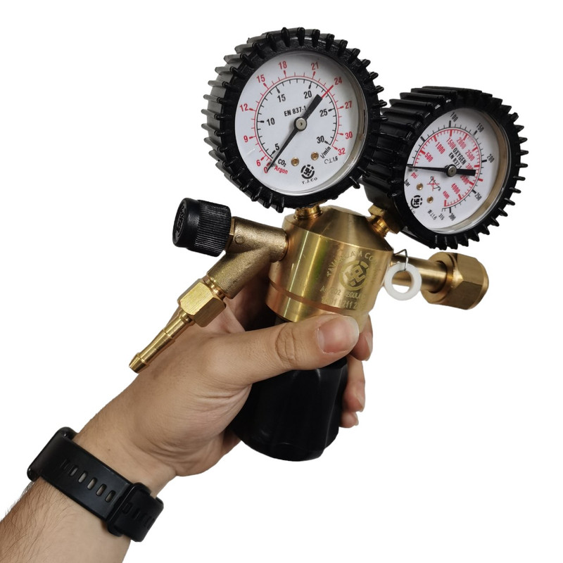 رگلاتور دو گیج Ar/Co2 توان جم مدل TJI 0211