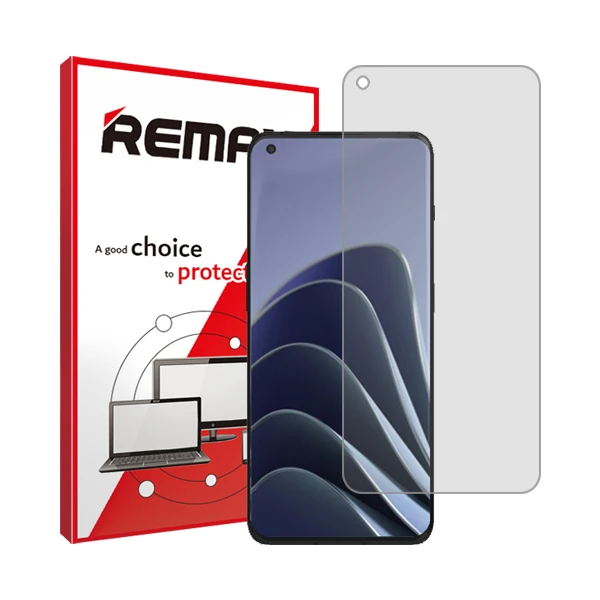 محافظ صفحه نمایش شفاف ریمکس مدل Anti Shock مناسب برای گوشی موبایل وان پلاس 10Pro